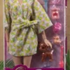 Barbie - Dukke Med Hundehvalp - Self Care Spa Day Legesæt