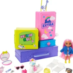 Barbie - Extra Pets Dukke Legesæt - Mattel Hdy91