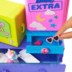 Barbie - Extra Pets Dukke Legesæt - Mattel Hdy91