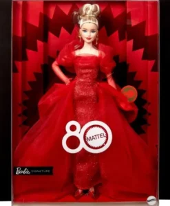 Barbie - Fashionista - 80-Års Jubilæum Dukke