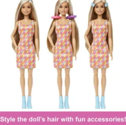 Barbie - Frisørsalon Med Totally Hair Dukke Og Tilbehør