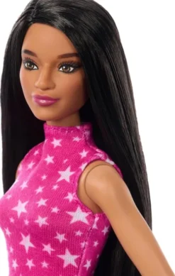 Barbie Hrh13 - Fashionistas 215 Dukke - Rock Pink Og Metallic