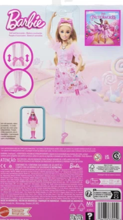 Barbie - In The Nutcracker - Clara Ballerina Dukke - Mattel Jlw51
