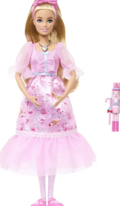 Barbie - In The Nutcracker - Clara Ballerina Dukke - Mattel Jlw51