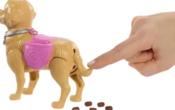 Barbie Jjb46 - Walk & Potty Pup Malibu Dukke - Family & Friends