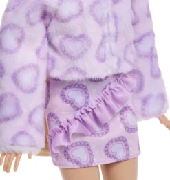 Barbie Jjp64 - Cutie Reveal Kitten Dukke - Sweet Bows - Mattel