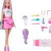 Barbie Jjp07 - Regnbueglimmer Hår Dukke Legesæt - Mattel