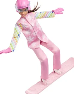 Barbie Jkf78 - Careers Deluxe Snowboarder Dukke - Mattel