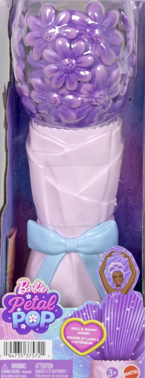 Barbie Jmf58 - Petal Pop - Flower Reveal Dukke - Lilla Marguerit