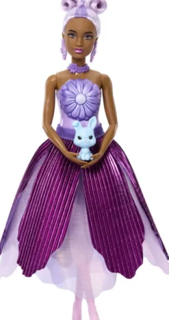 Barbie Jmf58 - Petal Pop - Flower Reveal Dukke - Lilla Marguerit