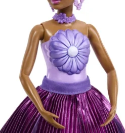 Barbie Jmf58 - Petal Pop - Flower Reveal Dukke - Lilla Marguerit