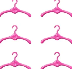 Barbie Klædeskab Med Bøjler - Fashionistas