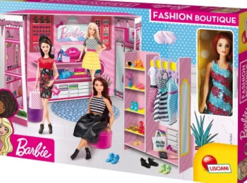 Barbie Legetøj - Modebutik Med Dukke
