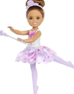 Barbie - Nutcracker Chelsea Dukke - Brunette Snefe - Mattel Jnb01