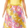 Barbie - Royal Prinsesse Dukke - Gul - Mattel Hrr09