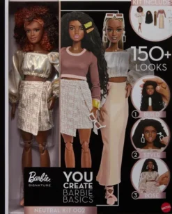 Barbie - Signature - You Create Basics - Black - Mattel Jjx36