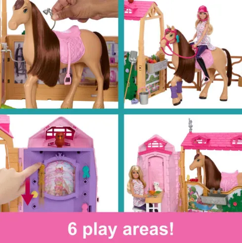Barbie - The Great Horse - Chase Ultimate Stable