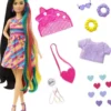 Barbie - Totally Hair - Dukke Med Hjertetema