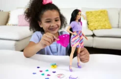 Barbie - Totally Hair - Dukke Med Hjertetema