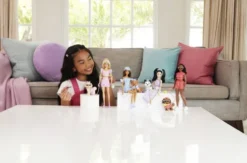 Barbie - Twinning Looks - Dukke Og Hund - Sløjfer
