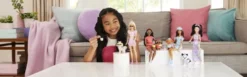 Barbie - Twinning Looks - Dukke Og Hund - Sløjfer