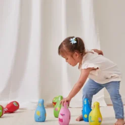 Barbo Toys - Gurli Gris Soft Bowling Sæt