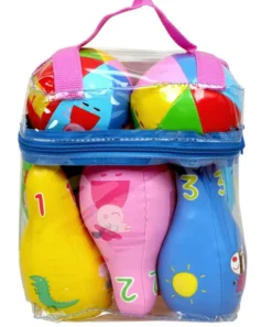 Barbo Toys - Gurli Gris Soft Bowling Sæt