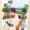 Barbo Toys - Puslespil I Træ - Emil Fra Lønneberg - 24 Brikker