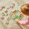 Barbo Toys - Puslespil I Træ - Pippi Langstrømpe - Hus