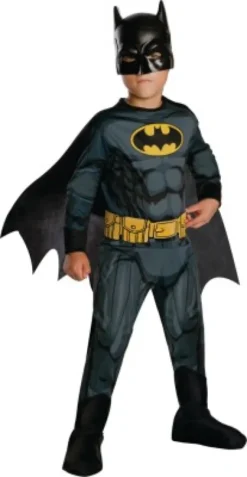 Batman Kostume Til Børn - Dc Comics - 116 CM - Rubies