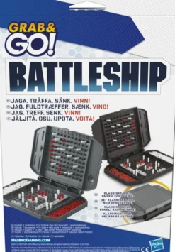 Battleship - Grab & Go - Sænke Slagskibe Spil - Hasbro F8252