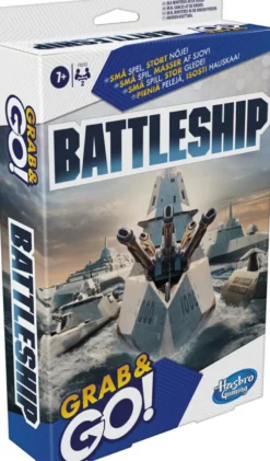 Battleship - Grab & Go - Sænke Slagskibe Spil - Hasbro F8252