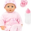 Bayer - Dukke - First Word Baby - Soft Pink 38 CM