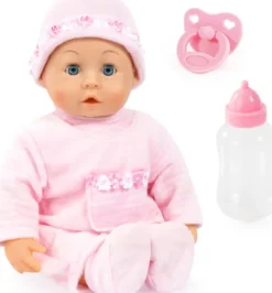 Bayer - Dukke - First Word Baby - Soft Pink 38 CM