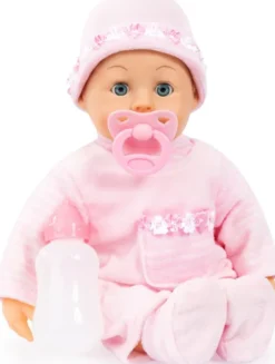 Bayer - Dukke - First Word Baby - Soft Pink 38 CM