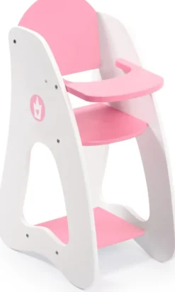 Bayer - Dukke Højstol - Princess World - Pink Hvid