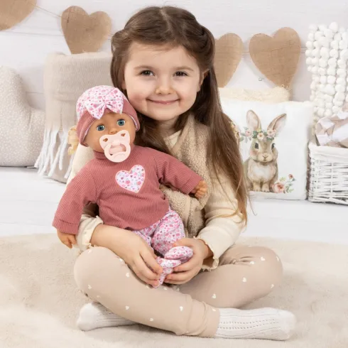 Bayer - First Words Baby 38 CM - Pink - 93824Db
