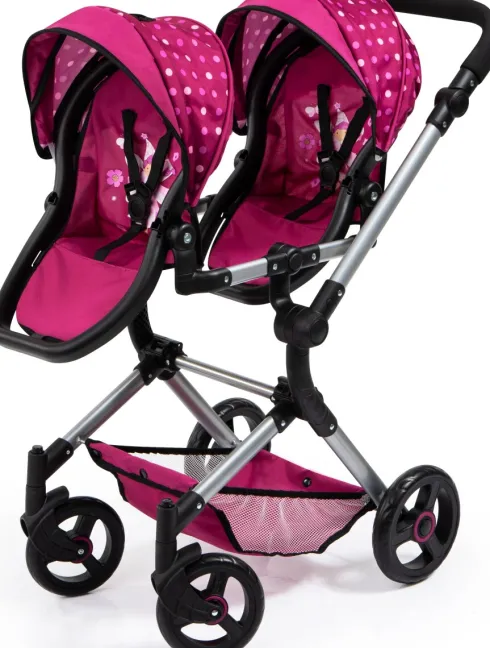 Bayer - Tvillinge Klapvogn - Neo - Pink