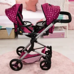 Bayer - Tvillinge Klapvogn - Neo - Pink