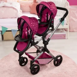 Bayer - Tvillinge Klapvogn - Neo - Pink