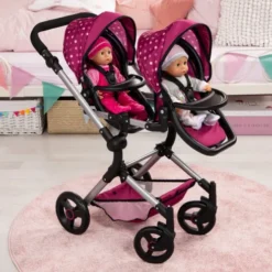 Bayer - Tvillinge Klapvogn - Neo - Pink