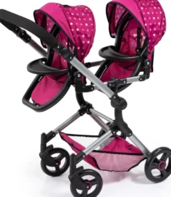 Bayer - Tvillinge Klapvogn - Neo - Pink
