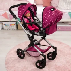 Bayer - Tvillinge Klapvogn - Neo - Pink