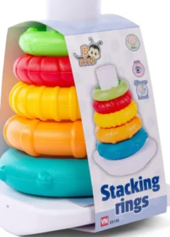 B-Beez - Stacking Rings - Stabletårn Med Vippebund - Vn 55130