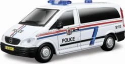 Bburago - Mercedes Benz Politibil - 1:50