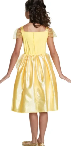 Belle Kostume Til Børn - Skønheden Og Udyret - 104 CM