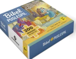 Bibel Puslespil Med Bibelvers - Den Første Jul - 200 Brikker