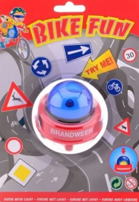 Bike Fun - Brandbil Sirene Til Børnecyklen