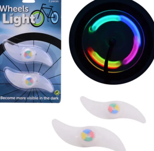 Bike Fun Spoke Lighting Til Børnecyklen - 2 Stk