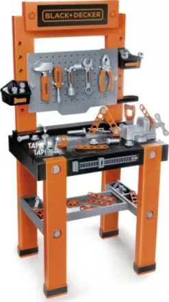 Black & Decker Værkstedsbænk Med Værktøj Til Børn